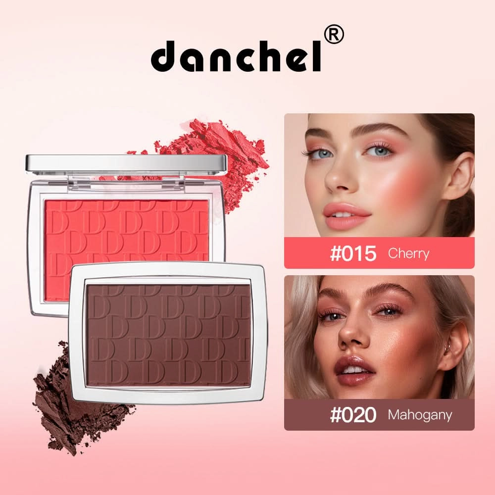 Ibcccndc Embossed Matte Blush Powder – Long-Lasting Blush Palette