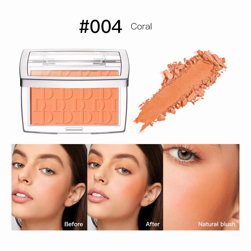 Ibcccndc Embossed Matte Blush Powder – Long-Lasting Blush Palette