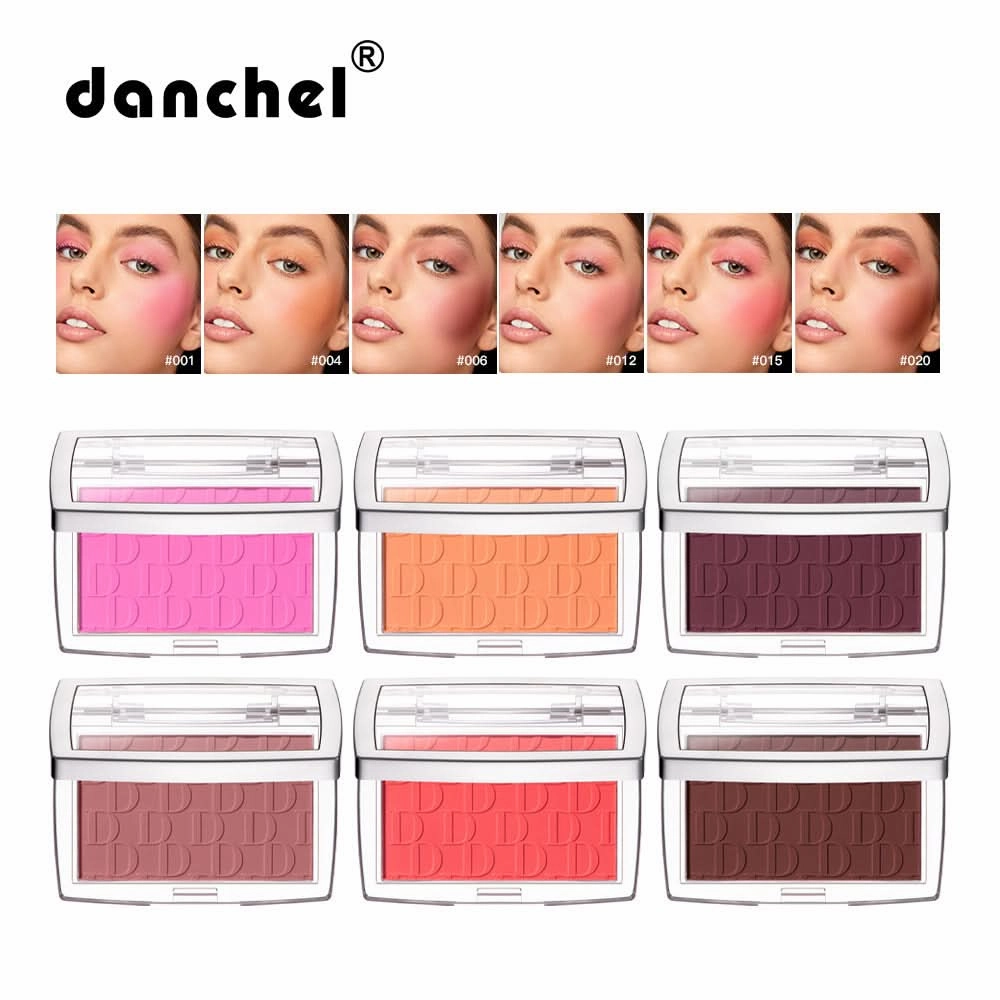 Ibcccndc Embossed Matte Blush Powder – Long-Lasting Blush Palette