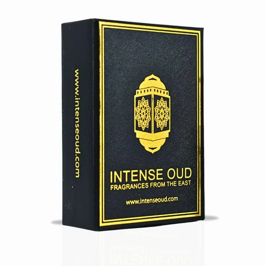 INTENSE OUD Raspberry Musk Long Lasting Arabian Perfume Oils for Women 12ML (0.40 OZ) Fruity & Elegant Fragrance Oil with a Creamy Vanilla Base - Concentrated Perfume Oil in a Luxury Black Gift Box