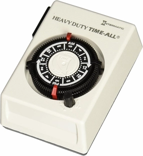 Intermatic HB113 125 Volt Heavy Duty Plug-in Air Conditioner and Appliance Timer , White