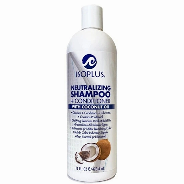 Isoplus Neutralizing Shampoo   conditioner With Coconut Oil 16oz