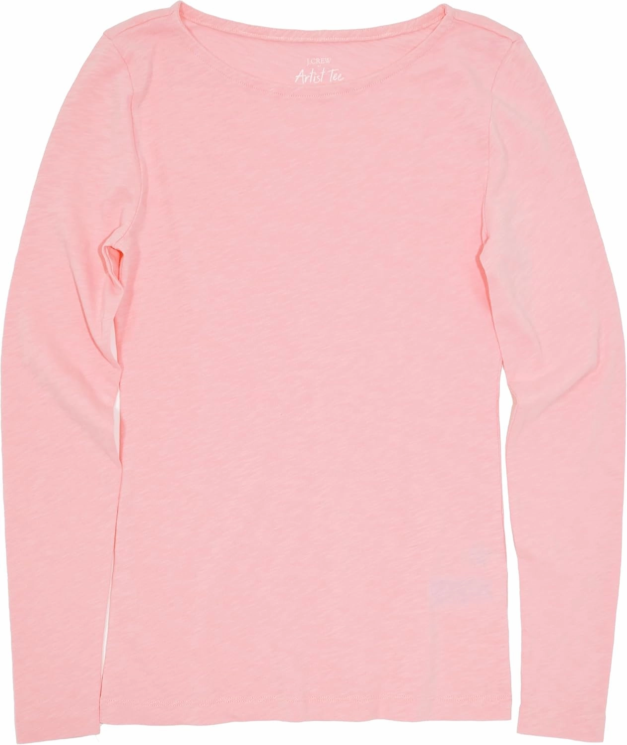 J.Crew Mercantile Women's Long-Sleeve Artist Tee (M, Powderpuff Pink)