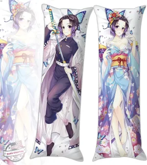 Japanese Anime Girl Hugging Body Pillow Case 19"x59" Female Throw Pillow Cover Comic Dakimakura Case for Otaku Hugging Gift (Color_f)