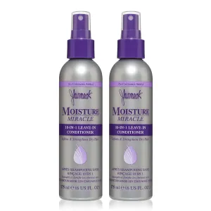 jhirmack 10-in-1 Leave-In Conditioner Spray | Heat Protectant | Detangles, Softens, Repairs & Adds Shine | Made with Vitamin E & B5 | Set of 2