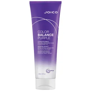 Joico Color Balance Purple Conditioner | For Cool Blonde or Gray Hair | Eliminate Brassy Yellow Tones | Boost Color Vibrancy & Shine | UV Protection | With Rosehip Oil & Green Tea Extract