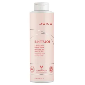 Joico InnerJoi Strengthen Conditioner | For Damaged, Color-Treated Hair | Sulfate & Paraben Free | Naturally-Derived Vegan Formula