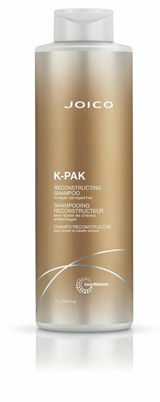 Joico K-PAK Daily Reconstructing Shampoo & Conditioner Set | For Damaged Hair | Repair Damage & Prevent Breakage | Double Hair Strength | Boost Shine | With Keratin & Guajava Fruit Extract