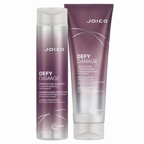 Joico Defy Damage Protective Shampoo & Conditioner | For Color-Treated Hair | Strengthen Bonds & Preserve Hair Color | With Moringa Seed Oil & Arginine