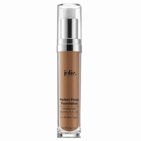 Jolie Perfect Finish Liquid Foundation Makeup SPF 15 Oil Free (DW1)