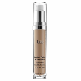 Jolie Perfect Finish Liquid Foundation Makeup SPF 15 Oil Free (MW2)