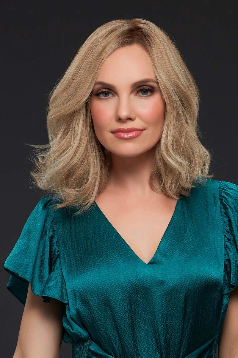 Jon Renau & Christy's Wigs Bundle - 7 Items: Carrie Exclusive Human Hair Q & A Booklet, BeautiMark Hydra Shampoo Conditioner Mask Protect Leave-In Spray Shine Serum - Color: 22F16S8