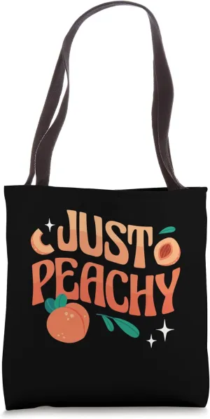 Just Peachy! Sweet Fruit Peach Tote Bag