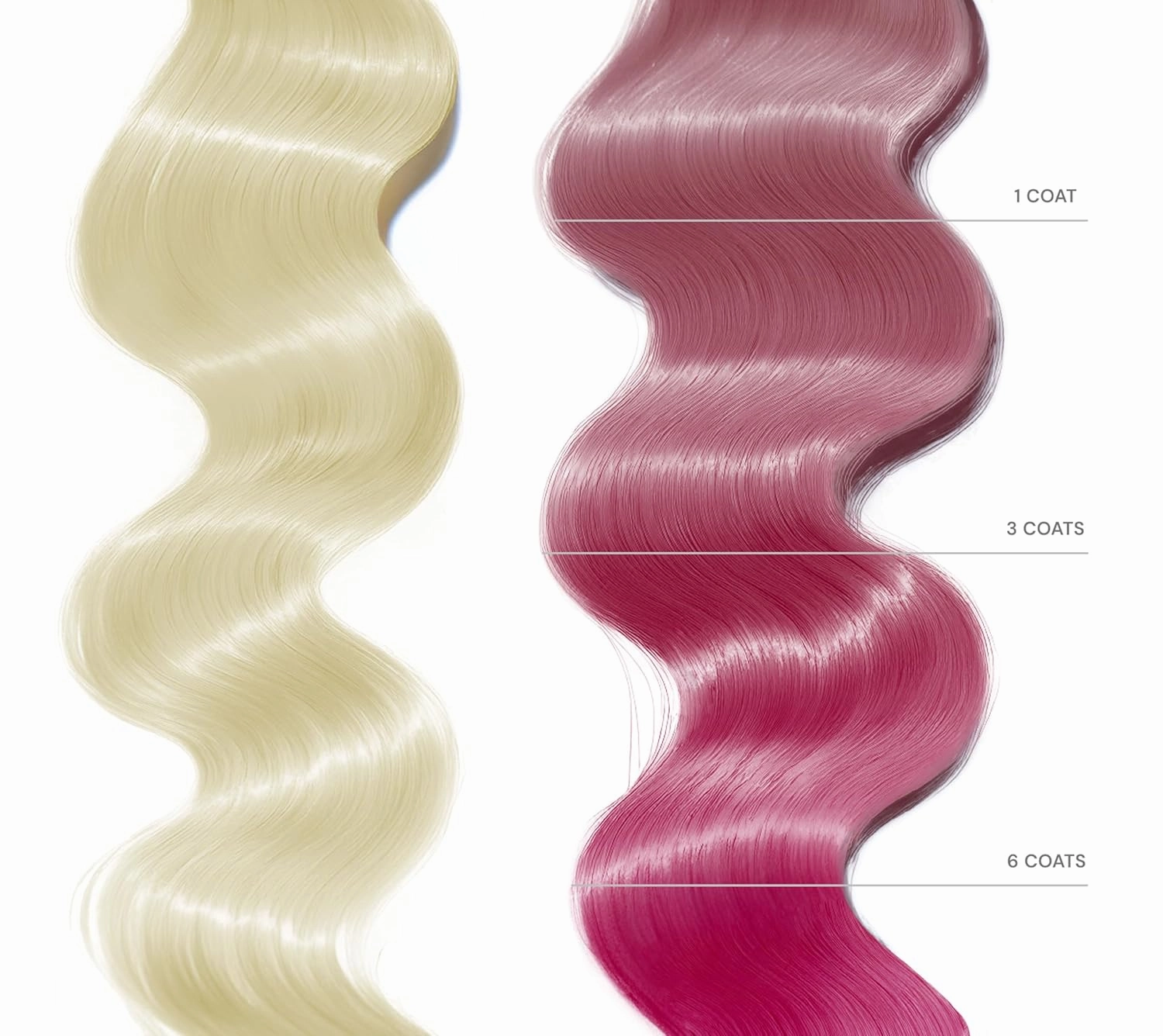 Just Color Hair Dye Spray | Semi-Permanent | 10-Minute Process | Custom Color Options | Ultra Fuchsia | Leave in Conditioner | Ammonia & PPD Free | Lasts 8-12 Washes | Pack of 2