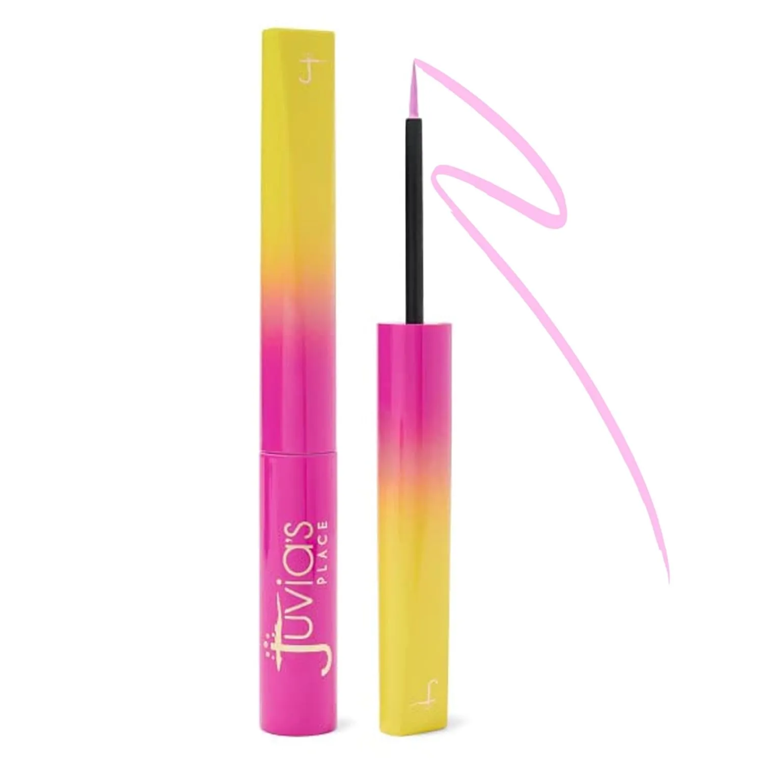 Juvia's Place Garden Of Juvia's Liquid Liner Sweet Pink - Pastel Pink, Long-lasting Liquid Liner, Intense Color Liquid Makeup, Cruelty-free Liquid Liner, Smudge-proof Makeup Liner