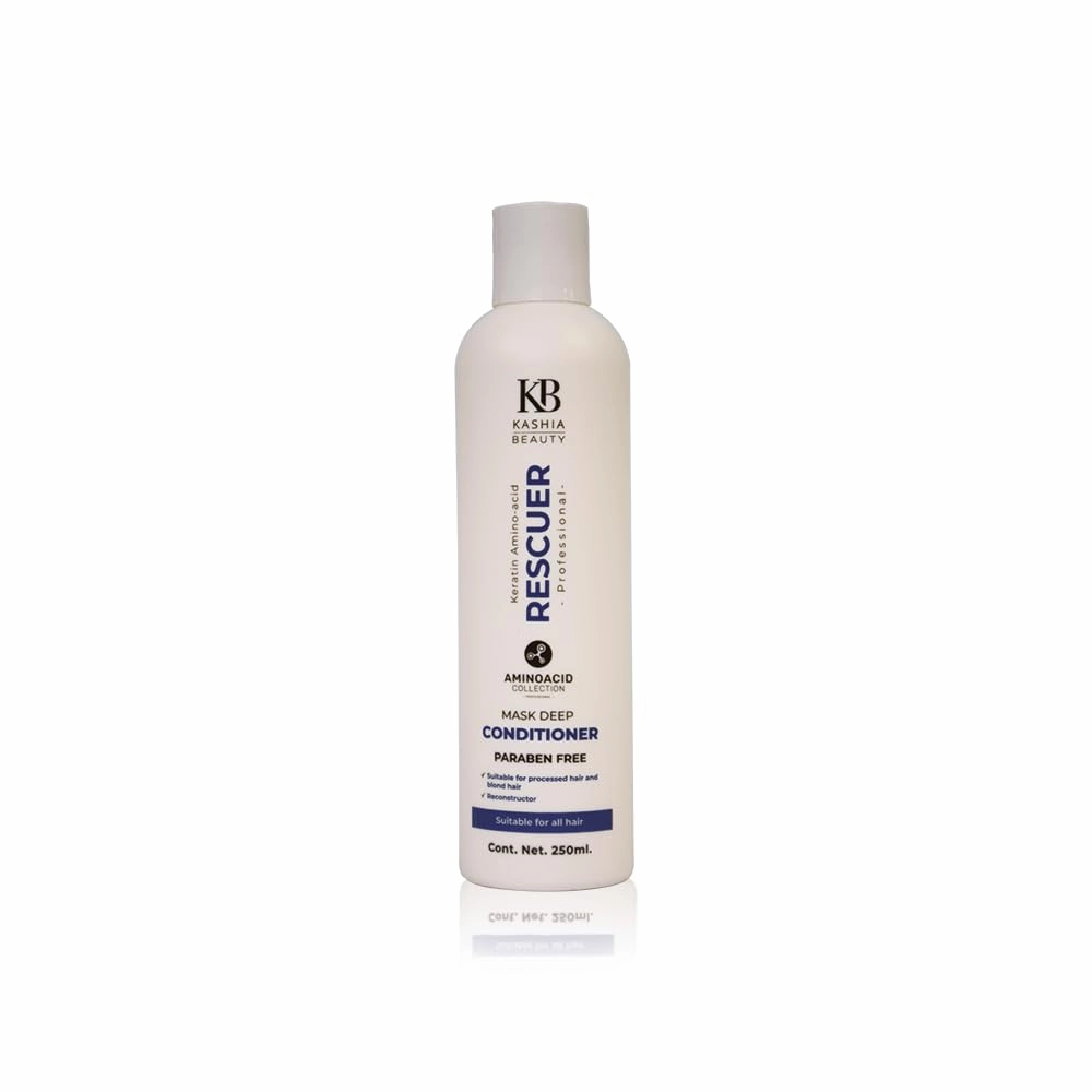 Kashia Beauty. Mask Deep Conditioner Rescuer 250ml. Strengthens the hair structure, improving hair resistance. Hydration, volume and shine.