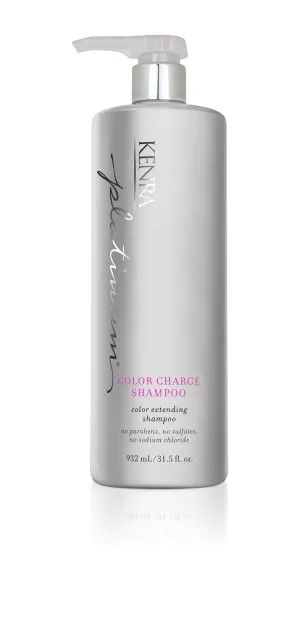 Kenra Platinum Color Charge Shampoo/Conditioner | Color Extending | Recharges Hair Color Up To 50 Washes | Lightweight Moisturizer |Maximum Color Retention |All Hair Types & Colors