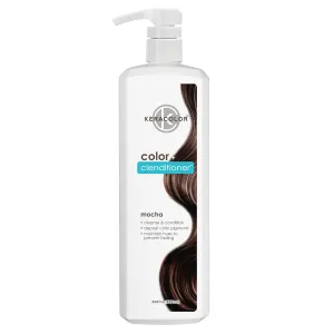 Keracolor Color   Clenditioner 3-in-1 Color-Depositing Conditioner, Gentle Cleansing Conditioner Infusing Semi-Permanent Hair Color, 9 Shades, 33.8 Fl Oz