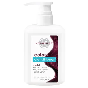 Keracolor Color   Clenditioner 3-in-1 Color-Depositing Conditioner, Gently Cleanses & Conditions, Semi-Permanent Hair Color, 23 Shades, 12 Fl Oz