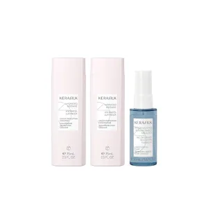 Kerasilk Color Protecting Shampoo 75 ml and Color Protecting Conditioner 75ml Liquid Cuticle Filler 50 ml