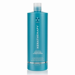 Keratherapy Keratin Infused Moisture Conditioner, 33.8 fl. oz., 1000 ml - Hydrating & Moisturizing Conditioner for Dry Hair with Collagen, Jojoba Oil, & Kerabond Technology