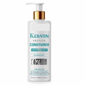 Keratin Protein Conditioner | for Longer, Stronger Hair, with Keratin Protein | Silicone Free|Women & Men| 200ml