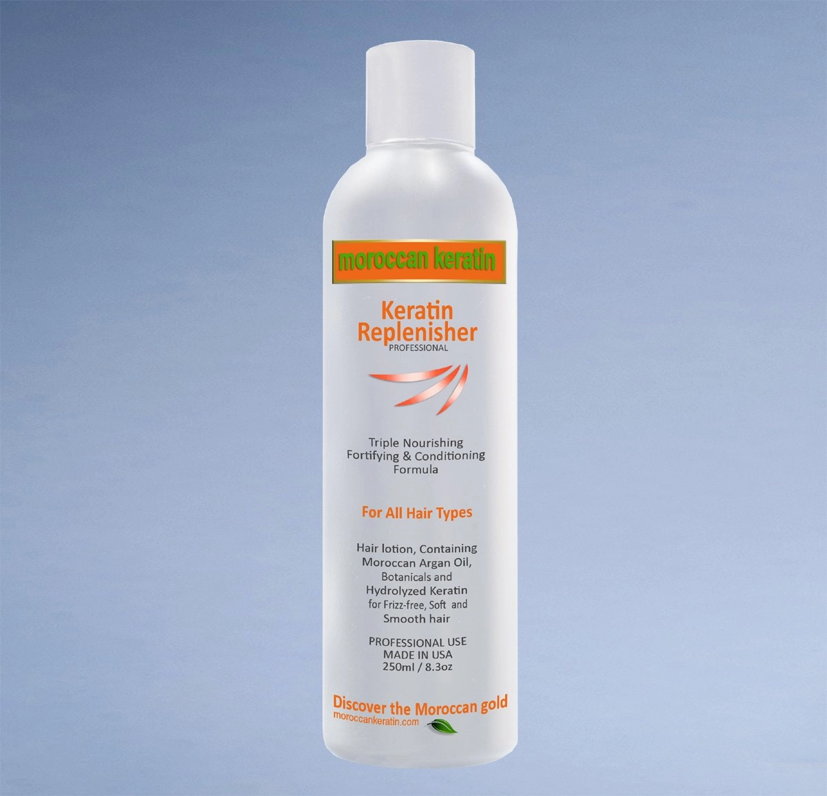 Keratin Replenisher Hair Infusion Leave-in Conditioner Treatment Great Value 250ml (8oz) Fast Application Instant Results