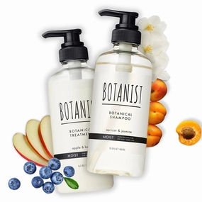 Keratin Shampoo and Conditioner Set for Dry& Damaged Hair, Organic Shampoo for Women & Men by Botanical Collagen, Protein& Hyaluronic Acid from Japan, Silicone& Sulfate Free, MOIST 31.7 Fl Oz