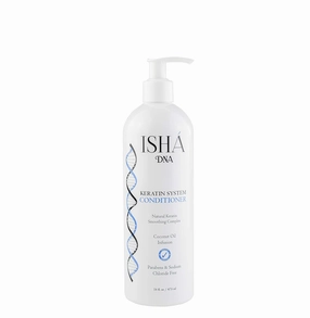 Keratin Treatment System Conditioner - Sulfate and Parabens Free - Perfect for Keratin Treated Hair - Infused with Coconut Oil - For All Hair Types. (16 Fl Oz.)
