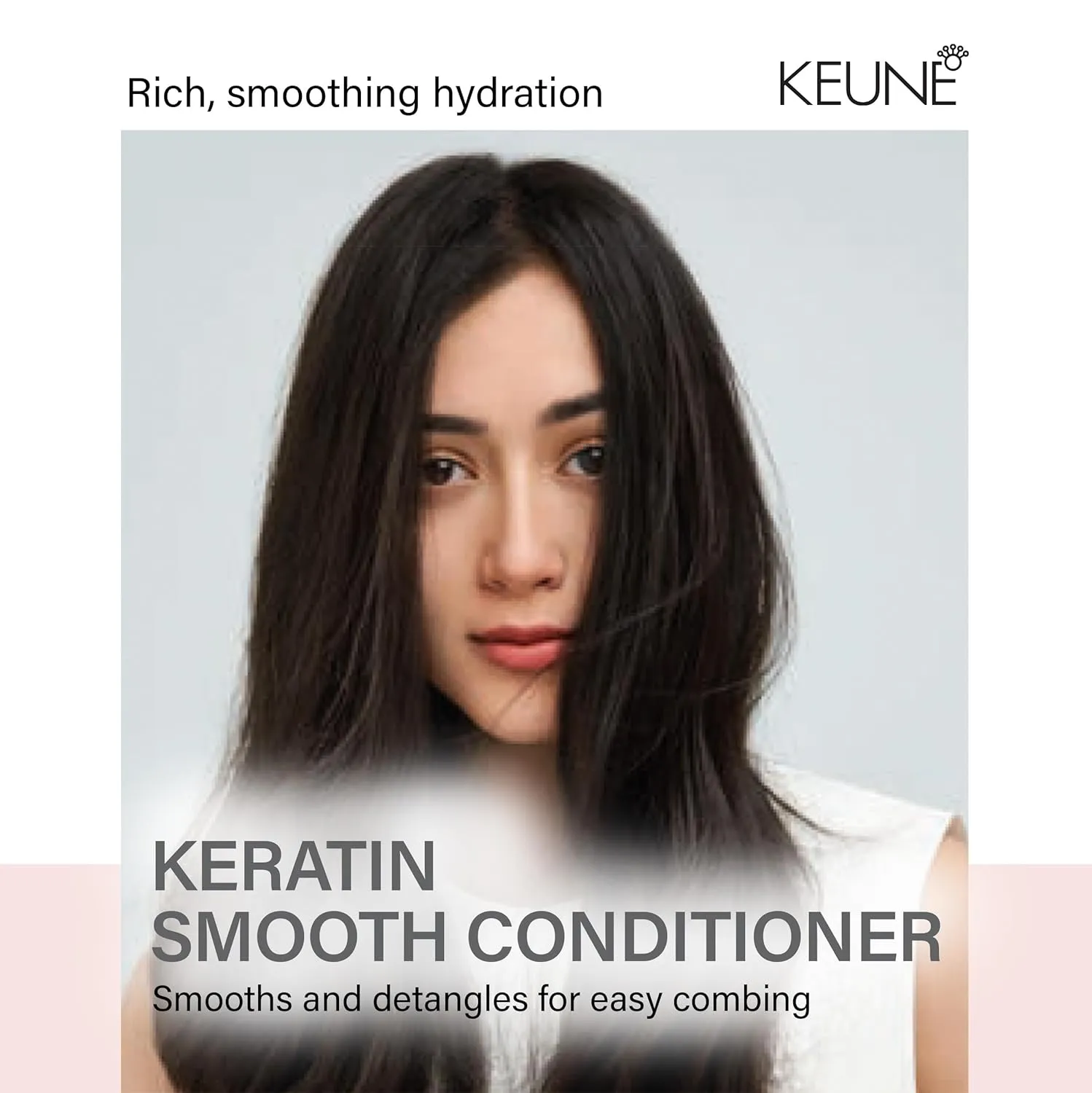 Keune Care Keratin Smoothing Conditioner, Frizz-Control & Moisturizing Conditioner for Smoother Hair, 10.1 Fl Oz