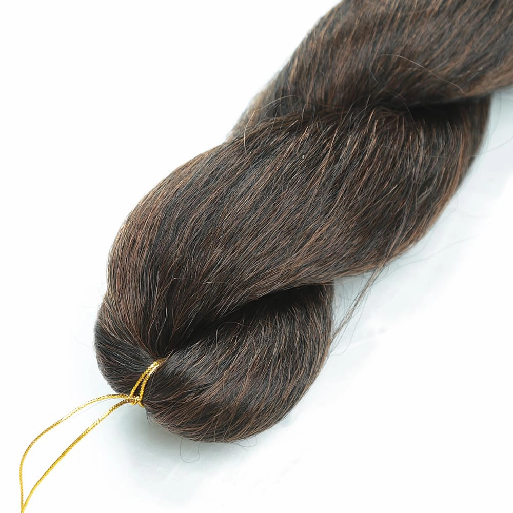 Kinky straight Vixen Crochet Bundles crochet hair16inch Natural Black Yaki Premium Synthetic Fibers for black women Hair Extension (3, T30)