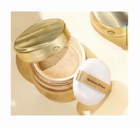 Korea Luxury Luminous Powder 28g No.1 Beige. A Slightly Deeper Shade, Suitable for Light to Medium Skin Tones, Offering a Natural, Warm Glow.