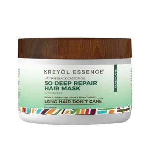 Kreyol Essence – 8 Oz DEEP CONDITIONER MASK, Scalp Care Reduce Shed   Repair Hair Mask, Overnight Moisture Mask