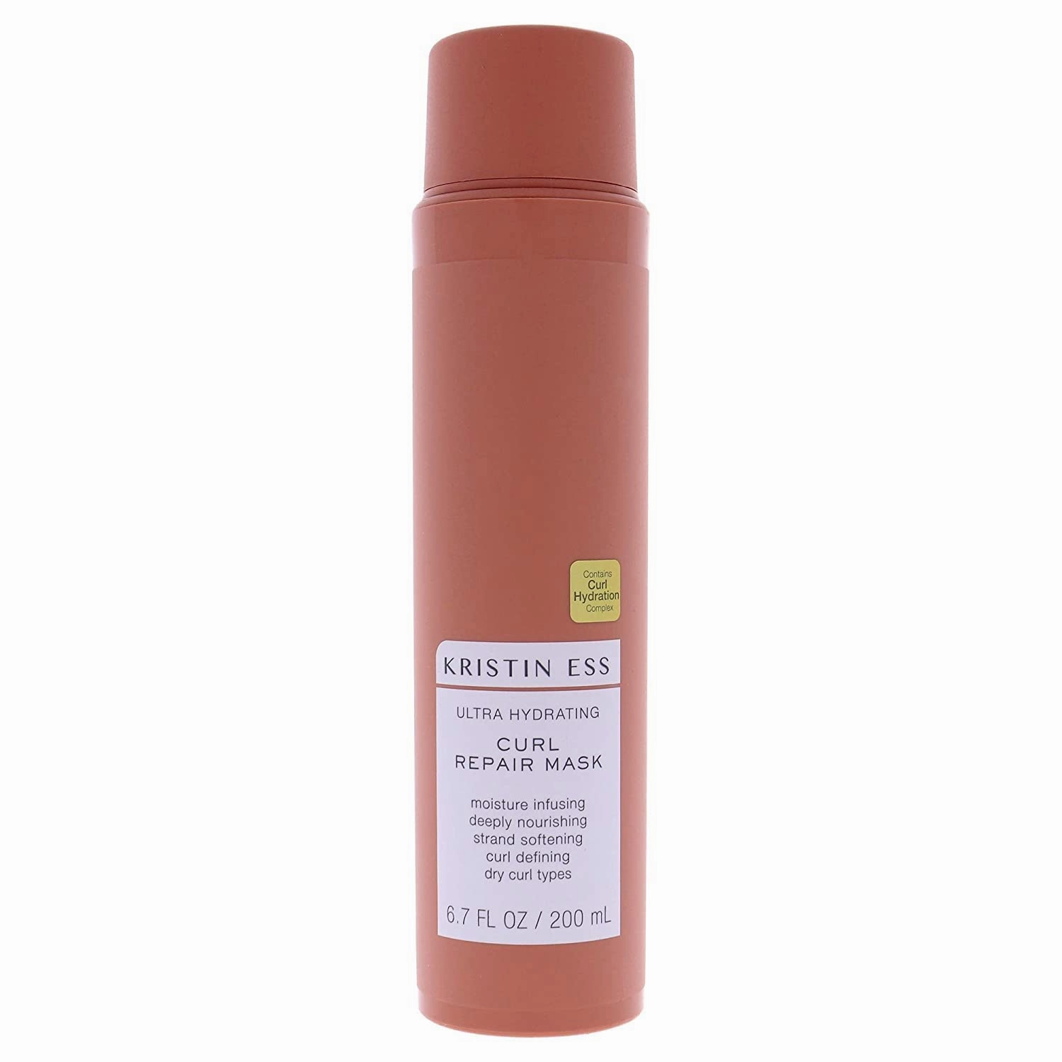 Kristin Ess Hair Ultra Hydrating Curl Repair Hair Mask with Shea Butter - Deep Conditioner Treatment for Dry Damaged Curly Hair, Vegan, Color   Keratin Safe, 6.7 fl oz (Pack of 3)