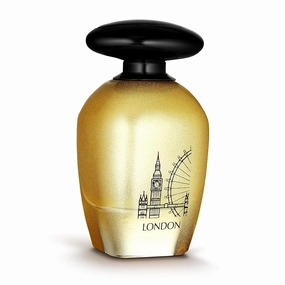L'Orientale Fragrances Night De Paris London 100ml / 3.3oz - Oil-Based Perfumes for Women & Men, Unisex Amber Spicy Eau de Parfum - Long-Lasting Up to 24 Hours, Ideal for All Seasons