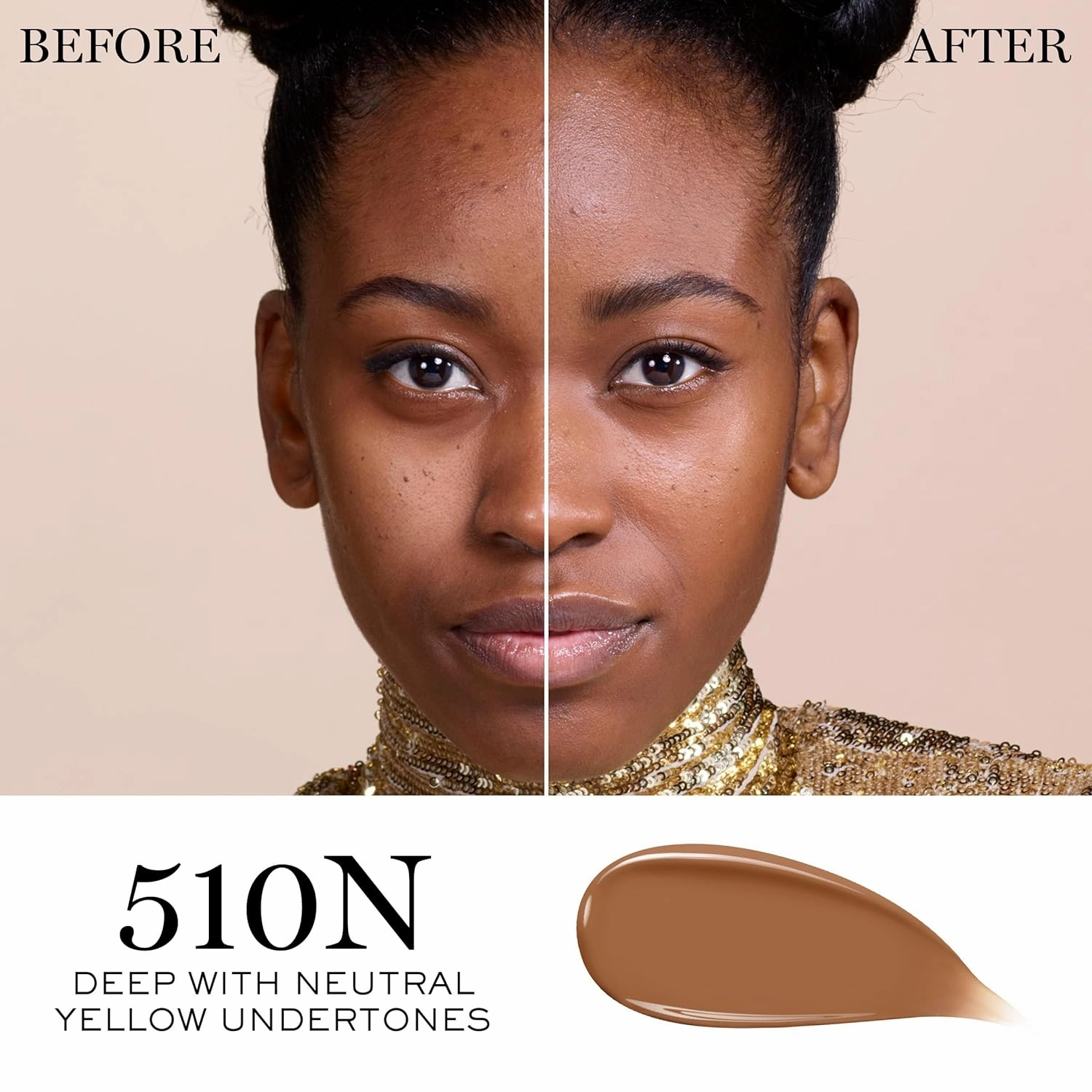 Lancôme Teint Idôle Ultra Wear Care & Glow Foundation for Up to 24H Healthy Glow - SPF27 - Medium Buildable Coverage & Natural Glow Finish