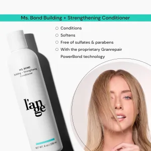 L'ANGE HAIR Ms. Bond Building   Strengthening Conditioner| Restores Hair Bonds | Intensive Treatment for Breakage Recovery | Hair Mask for Smooth Finish | Moisturizing Formula | 8 fl oz Bottle