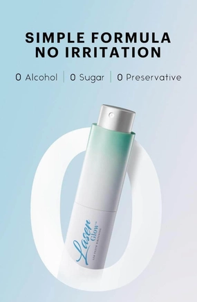 LaserGlow Professional Fresh Breath Spray - Probiotic Mouth Spray Instant and Long-Lasting Freshness, Perfect for On-the-Go After Meals or Anytime. Enjoy the Cool Invigorating Flavor of Peach