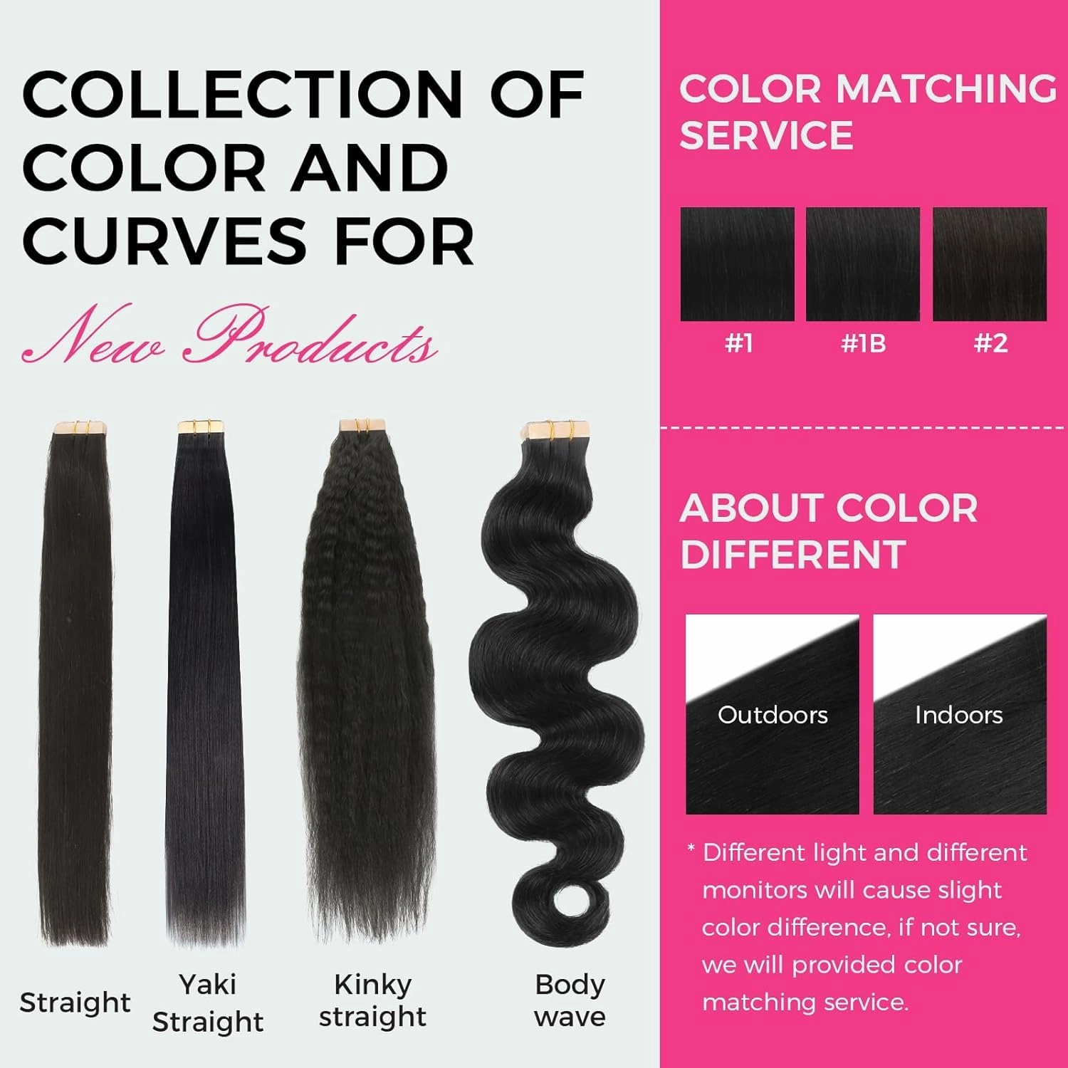 Lashey 100g 40pcs Tape in Hair Extensions Human Hair 20 Inch Kinky Straight Natural Black Tape in Hair Extensions Double-Side Tape Ins Remy Human Hair Extensions