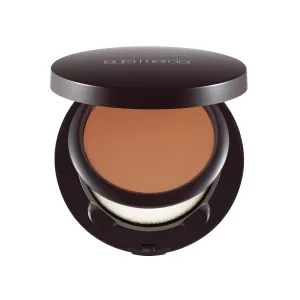 Laura Mercier Smooth Finish Foundation Powder, Non-Comedogenic, Breathable, Sheer to Full Coverage, Wet or Dry Application, Matte or Natural Finish, Oil-Free, Ideal for All Skin Types