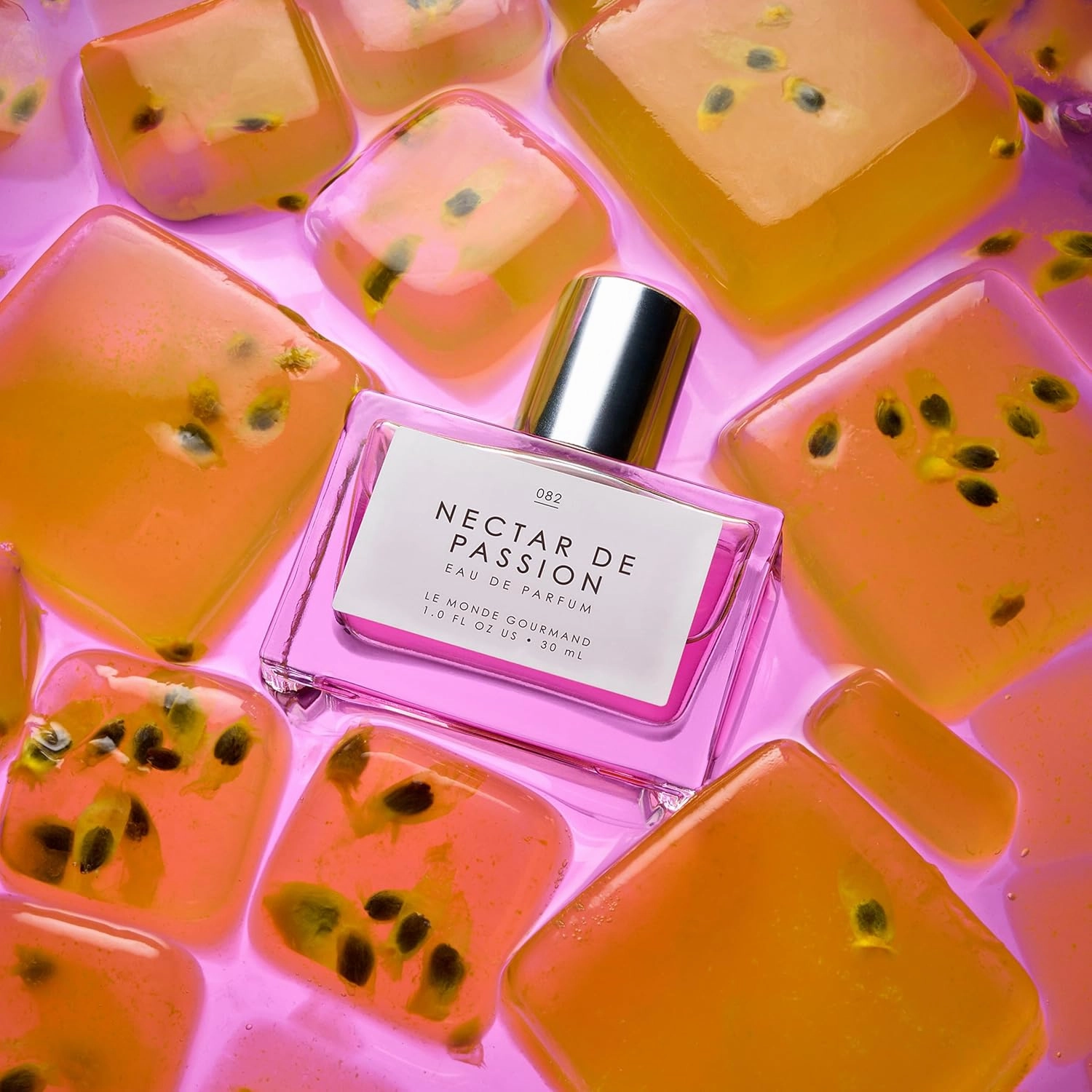 Le Monde Gourmand Nectar de Passion Eau de Parfum, 1 fl oz (30 ml), Full-Sized Perfume, Fragrance for Women, Playful & Comforting Scent, Passionfruit, Jasmine, and Sweet Musk Notes, Long-Lasting