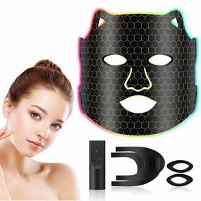 LED Light Therapy Mask【Photofacial Industry Top.1】【SG Certified - 10000  Times Rigorous Testing】Upgrade Red Light Therapy for Face, Beauty Advanced Red Light Mask ,15 Minute of Effective Skincare