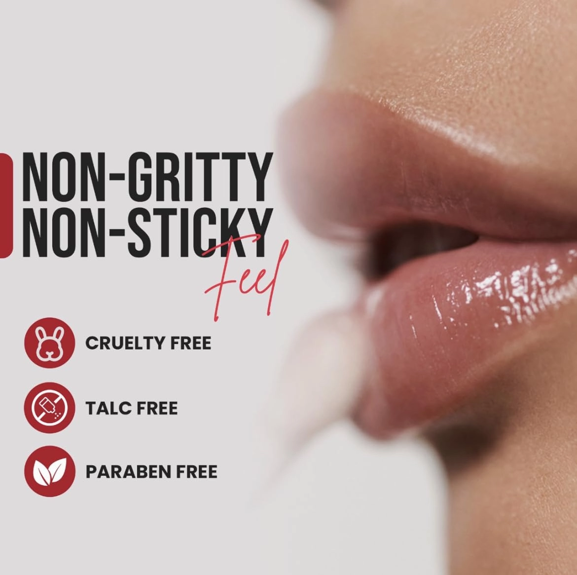 LED Mirror Lip Gloss, High-Shine and Non-Sticky Lip Gloss, Hydrating and Long-Lasting Lip Gloss, Vegan and Cruelty-Free