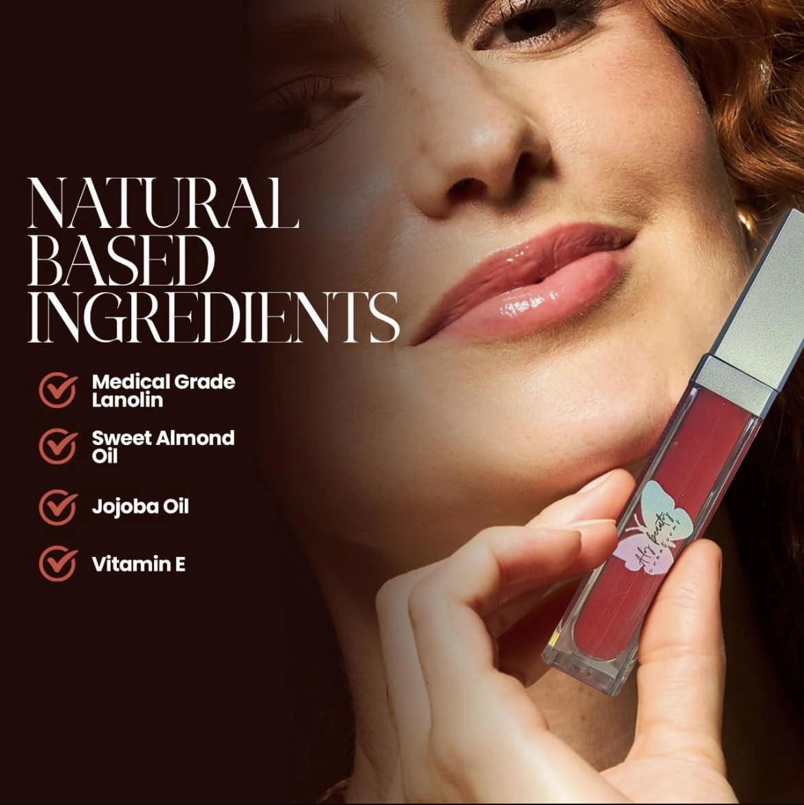 LED Mirror Lip Gloss, High-Shine and Non-Sticky Lip Gloss, Hydrating and Long-Lasting Lip Gloss, Vegan and Cruelty-Free
