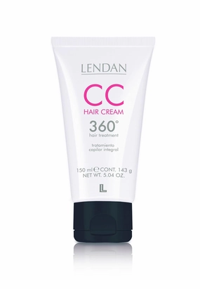 Lendan - Leave-In Conditioner - CC Hair Cream 360º - 150 ml - Hydration and Shine - Heat Protector for Hair - Controls Frizz and Eases Styling