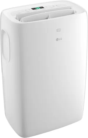 LG 6,000 BTU Portable Air Conditioner, 115V, Cools 250 Sq.Ft. (10' x 25' Room Size), Portable Air Conditioner for Home with Quiet Operation, LCD Remote Control, and Window Installation Kit, White