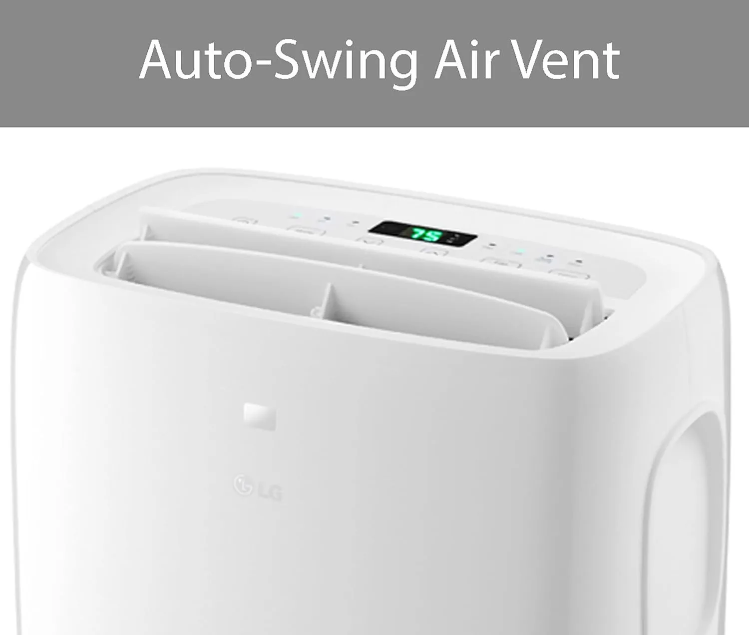 LG 6,000 BTU Portable Air Conditioner, 115V, Cools 250 Sq.Ft. (10' x 25' Room Size), Portable Air Conditioner for Home with Quiet Operation, LCD Remote Control, and Window Installation Kit, White