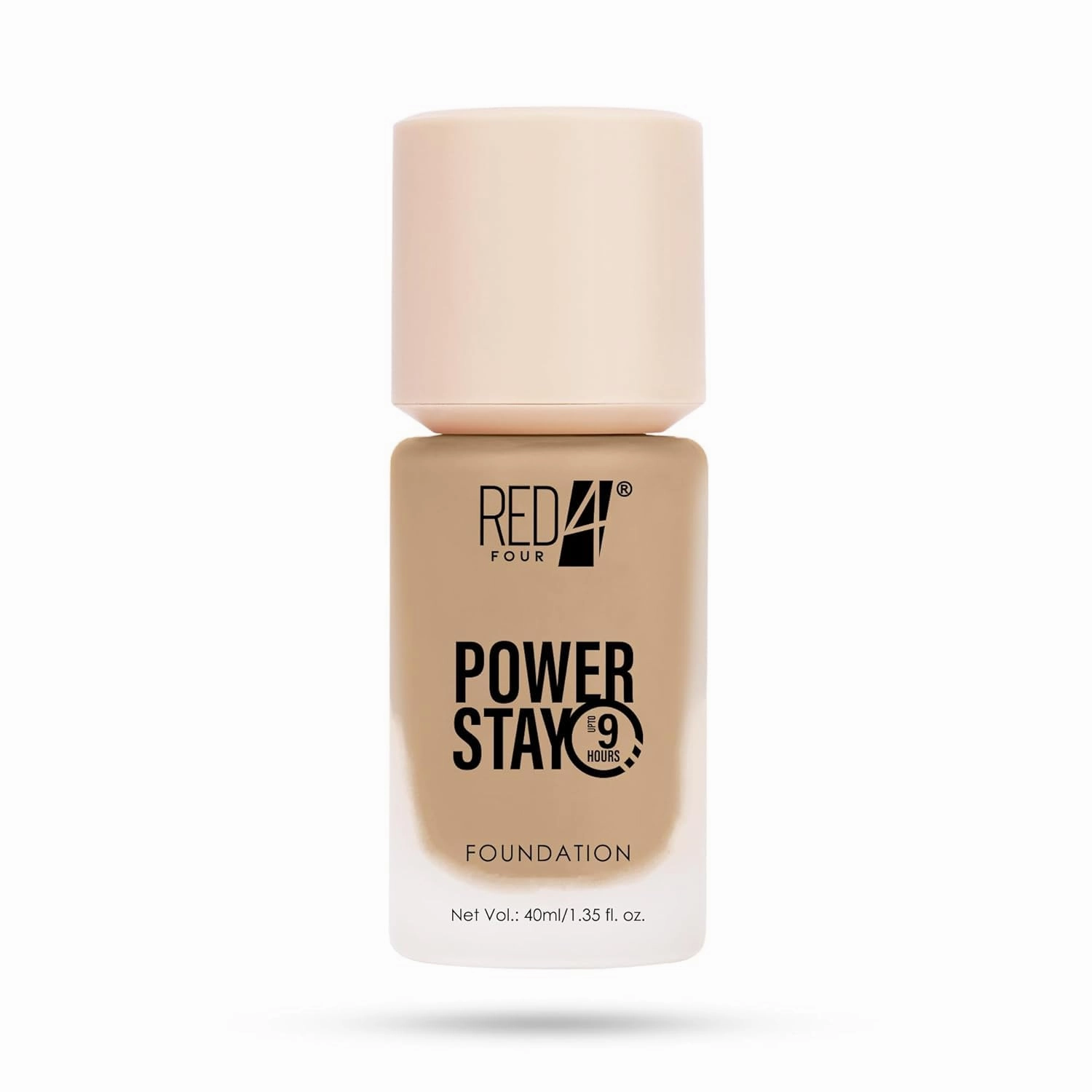 Lightweight Foundation | Up to 9 Hours Long Lasting | Oil Free | Full Coverage Foundation for All Skin Types (40ml) (Shade-04)