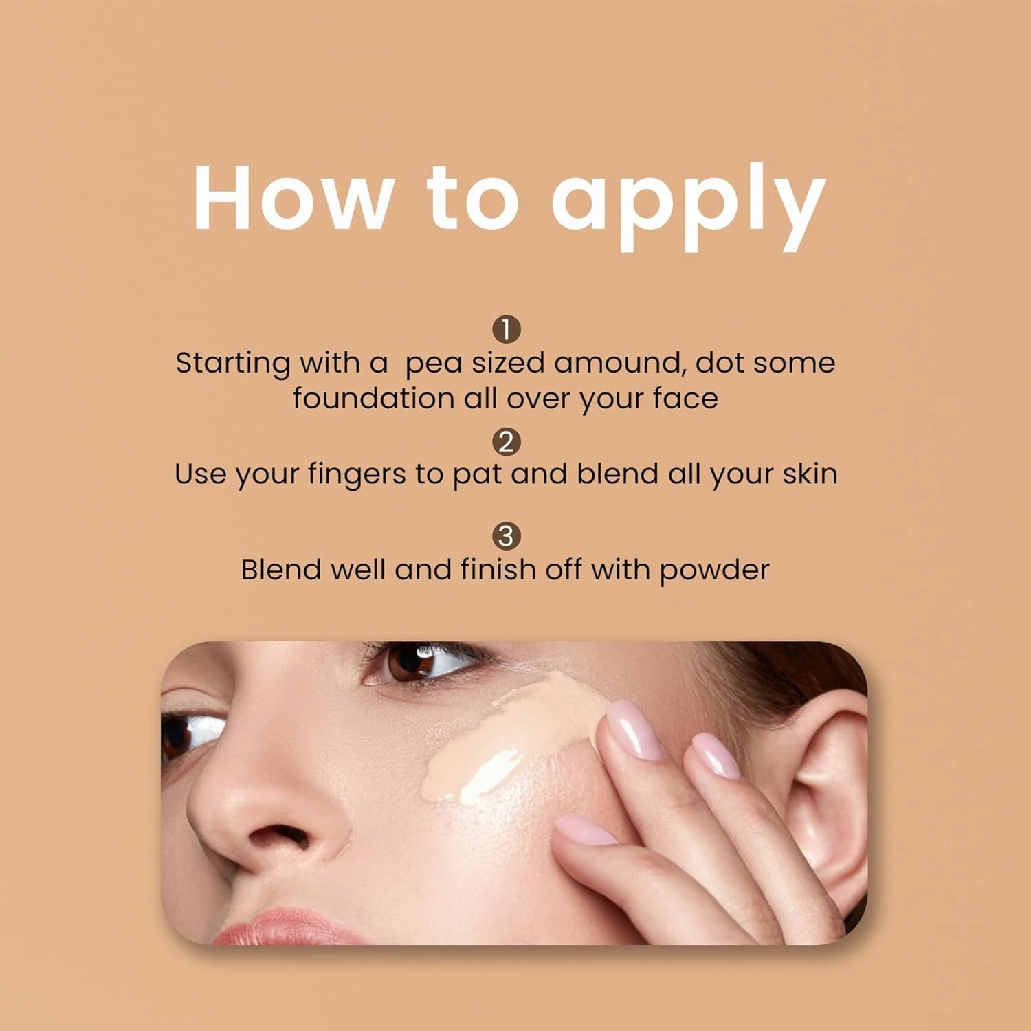Lightweight Foundation | Up to 9 Hours Long Lasting | Oil Free | Full Coverage Foundation for All Skin Types (40ml) (Shade-04)