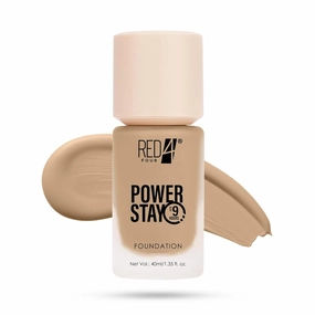 Lightweight Foundation | Up to 9 Hours Long Lasting | Oil Free | Full Coverage Foundation for All Skin Types (40ml) (Shade-04)